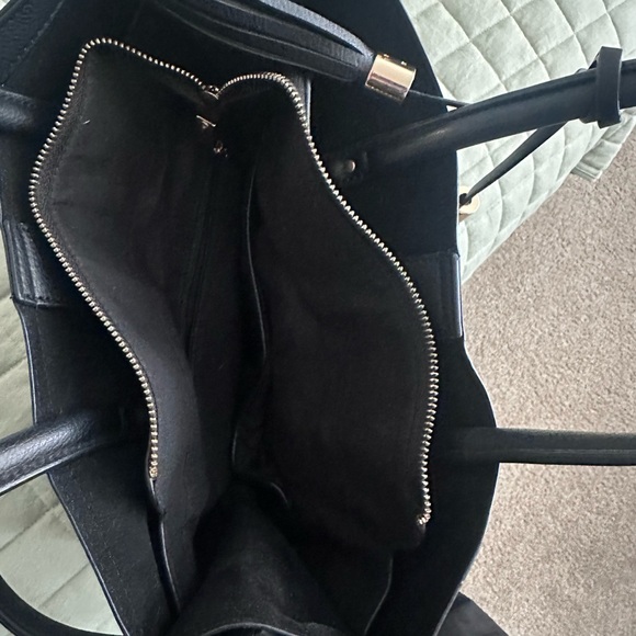 Black Purse with Strap - Picture 2 of 3